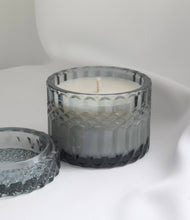 Load image into Gallery viewer, Luxe Candle Collection: Blue Glass Jar
