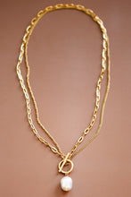 Load image into Gallery viewer, Pearl Chain Necklace
