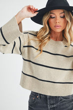 Load image into Gallery viewer, Oaklyn Stripe Sweater
