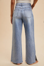 Load image into Gallery viewer, Tied Up Wide Leg Jean
