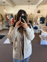 Load image into Gallery viewer, Paisley Waffle Cardigan
