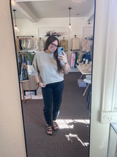 Load image into Gallery viewer, Cora Raw Edge Top - Tan
