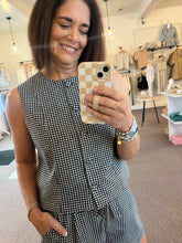 Load image into Gallery viewer, Black Gingham Set
