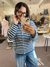 Load image into Gallery viewer, Blair Stripe Cardigan
