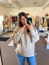 Load image into Gallery viewer, Megan Brushed Sweater - Ash Mocha
