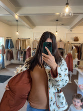 Load image into Gallery viewer, Floral Sherpa Jacket
