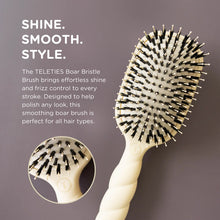 Load image into Gallery viewer, Boar Bristle Hair Brush Full Size - Tan
