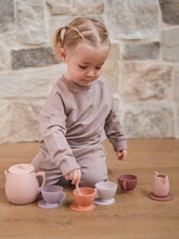 Load image into Gallery viewer, Silicone Tea Set - Petal | Kids Pretend Playset
