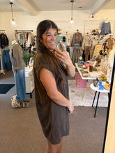 Load image into Gallery viewer, Brown Corduroy Dress
