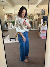 Load image into Gallery viewer, Sandstone Striped Knit Cardigan
