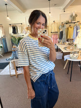 Load image into Gallery viewer, Skyline Boxy Knit Top
