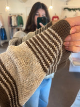 Load image into Gallery viewer, Olive Stripe Sweater
