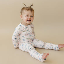 Load image into Gallery viewer, Luna Moths Bamboo Zippy Pajamas
