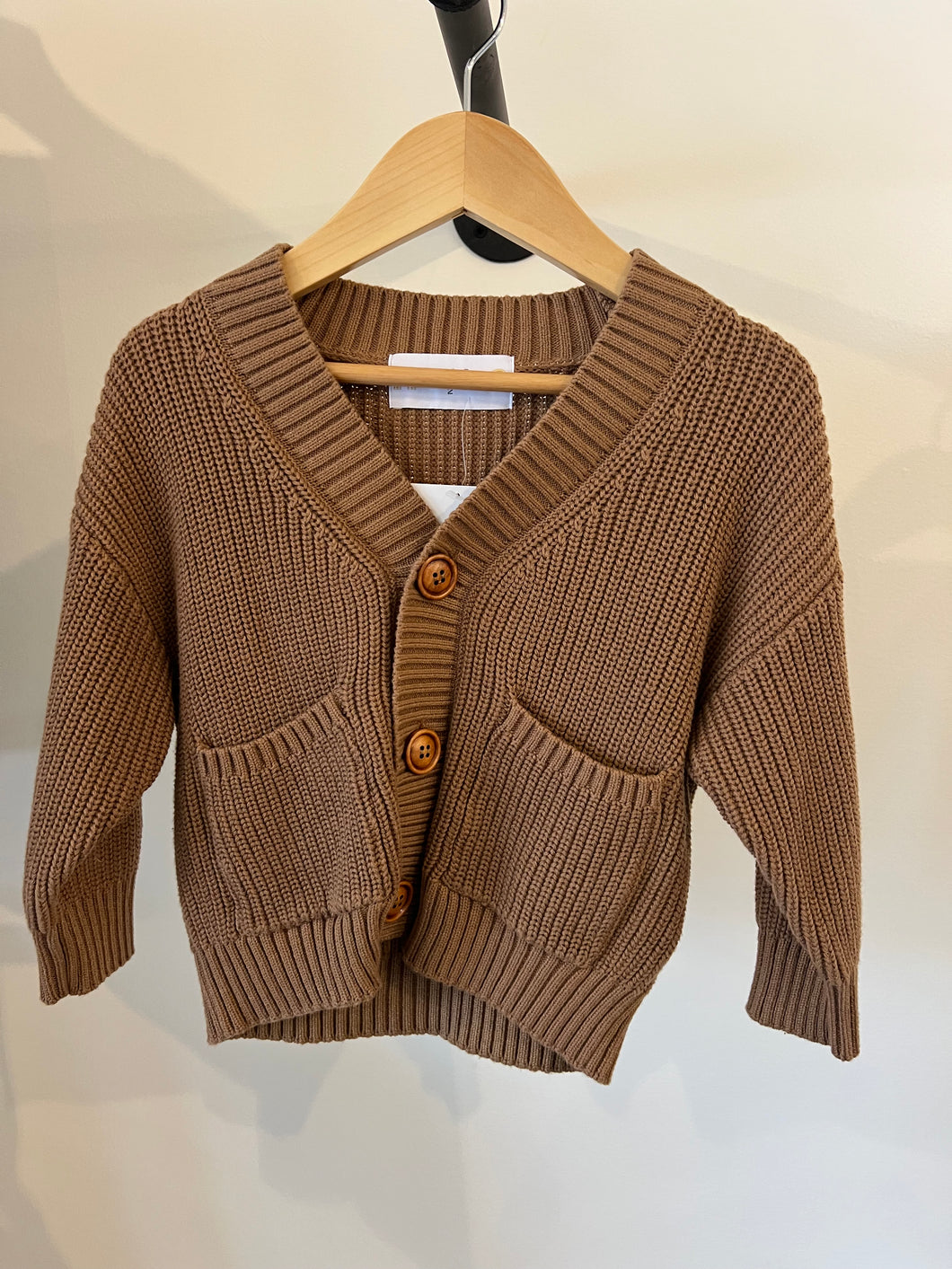 Pocket Cardigan - Mocha