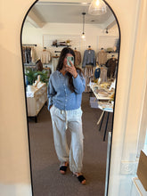 Load image into Gallery viewer, Blue Skies Balloon Pants
