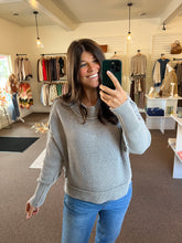 Load image into Gallery viewer, Dahlia Sweater - Sleet
