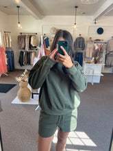 Load image into Gallery viewer, Dark Olive Fleece Set
