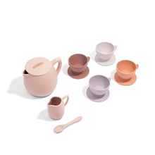 Load image into Gallery viewer, Silicone Tea Set - Petal | Kids Pretend Playset
