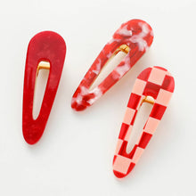 Load image into Gallery viewer, Valentine Barrette Hair Clip (Set of 2)
