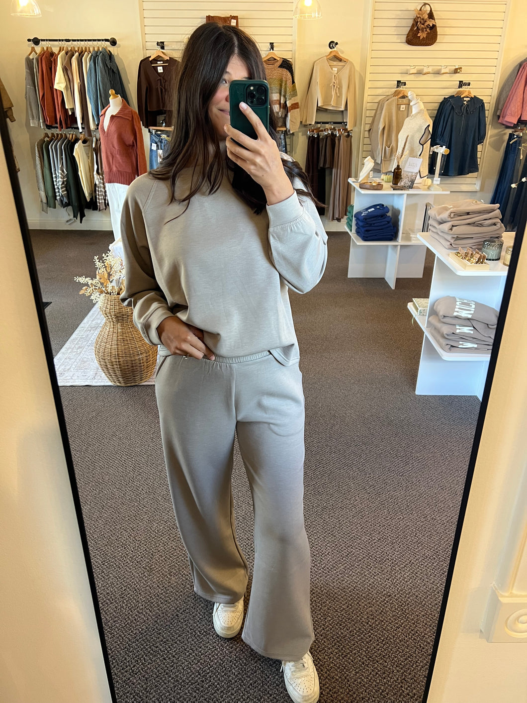 Alice Scuba Crewneck Set