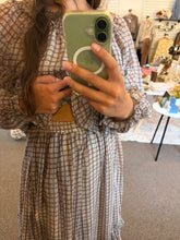 Load image into Gallery viewer, Plaid Tiered Midi Skirt
