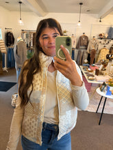 Load image into Gallery viewer, Multi Pattern Quilted Vest
