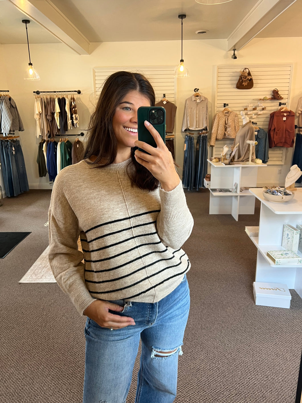 Layla Stripe Sweater