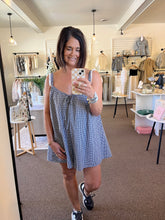 Load image into Gallery viewer, Harbor Breeze Navy Romper
