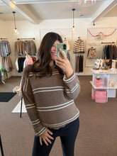 Load image into Gallery viewer, Chocolate Stripes Sweater
