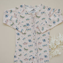 Load image into Gallery viewer, Luna Moths Bamboo Zippy Pajamas
