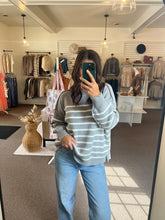 Load image into Gallery viewer, Oversized Jenny Stripe Sweater
