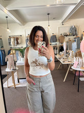 Load image into Gallery viewer, Rodeo Ready Cream Tank
