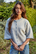 Load image into Gallery viewer, Seaside Soft Stripe Cardigan
