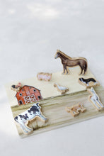 Load image into Gallery viewer, Farm Animals Wooden Puzzle
