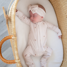 Load image into Gallery viewer, Bamboo Fawn Meadow Romper
