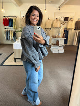 Load image into Gallery viewer, Seeing Fall Plaid Top
