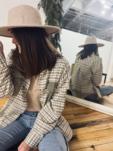 Load image into Gallery viewer, Boyfriend plaid top
