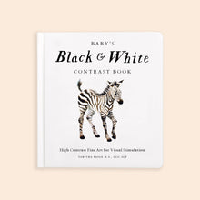 Load image into Gallery viewer, Black and White Contrast Book for Baby
