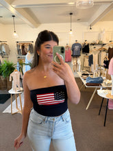 Load image into Gallery viewer, America Tube Top - Navy

