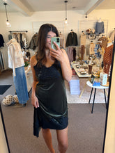 Load image into Gallery viewer, Dark Night Velvet Dress
