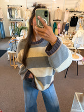 Load image into Gallery viewer, Cabin Cozy Knit - Grey/Cream
