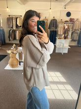Load image into Gallery viewer, Cozy Day Oversized Sweater - Ash Mocha
