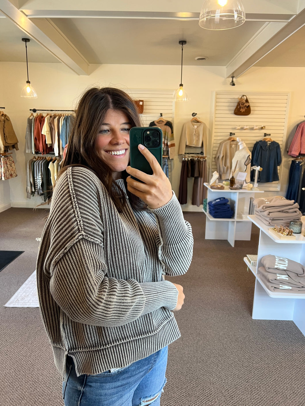 Dahlia Sweater - Mocha