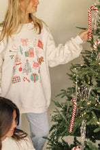 Load image into Gallery viewer, Christmas Collage Sweatshirt
