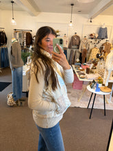 Load image into Gallery viewer, Multi Pattern Quilted Vest
