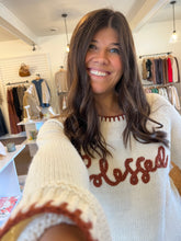 Load image into Gallery viewer, Blessed Thanksgiving Sweater
