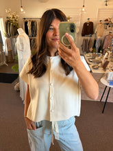 Load image into Gallery viewer, Cream Cozy Knit Top

