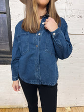 Load image into Gallery viewer, Jean jacket oversized
