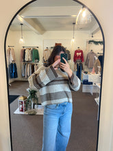 Load image into Gallery viewer, Olive Stripe Sweater
