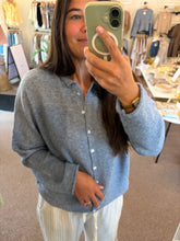 Load image into Gallery viewer, Sorel Knit Cardigan - Dusty Blue

